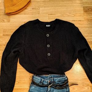 Cheap Monday John Sweater-Oversize Wool Blend Knit